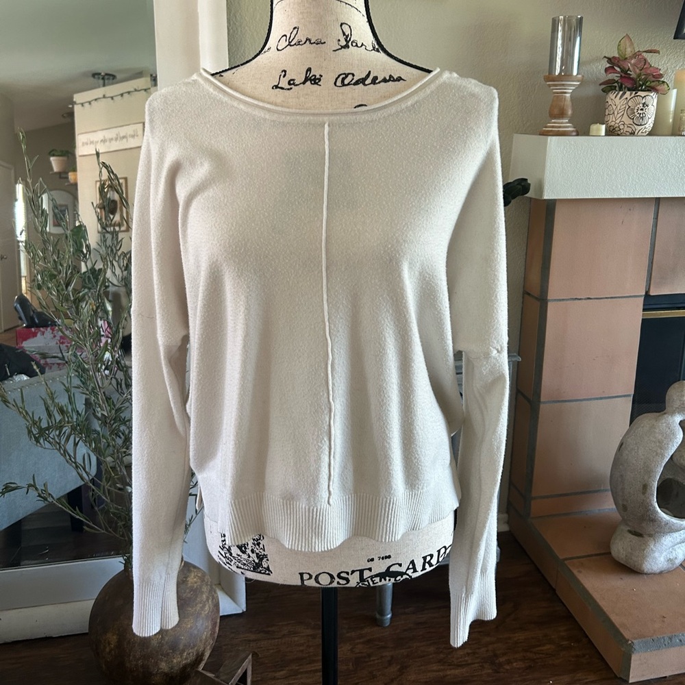 Dreamers Cream Cozy Knit Top